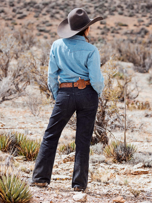 Minimalist High Waist Denim Jean