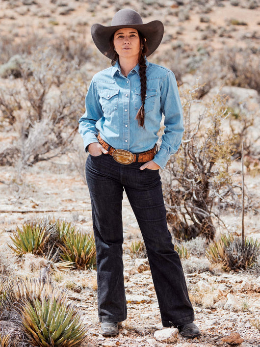 Minimalist High Waist Denim Jean